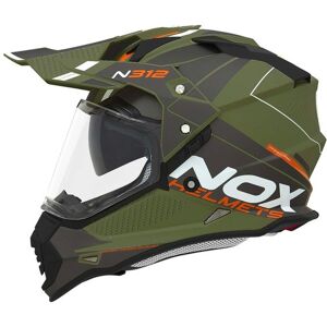 NOX N312 Drone Matt Khaki Orange