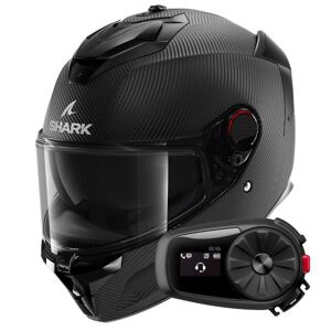 Shark Spartan GT Pro Carbon Skin Mat DMA + Kit Bluetooth 5S Solo
