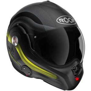 Roof Desmo Streamline Noir Acier Jaune Fluo Mat 3e Generation