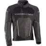 Blouson Moto Ixon T-Rex Noir-Blanc-Gris -