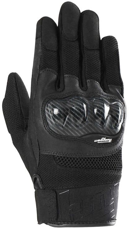 Gants cuir/textile Furygan Galax Evo noir- L