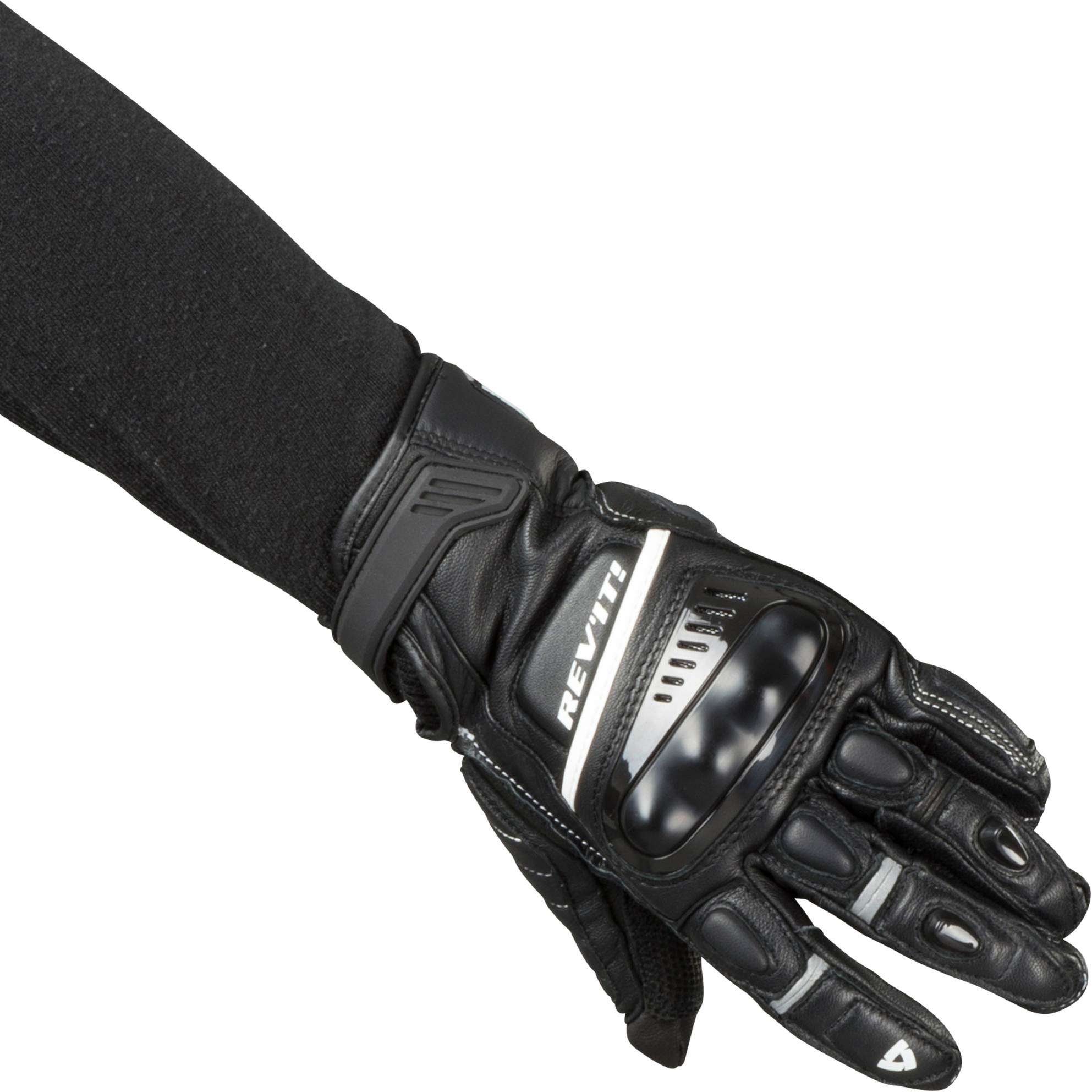 Gants Rev'It! Chicane Noir-Blanc -