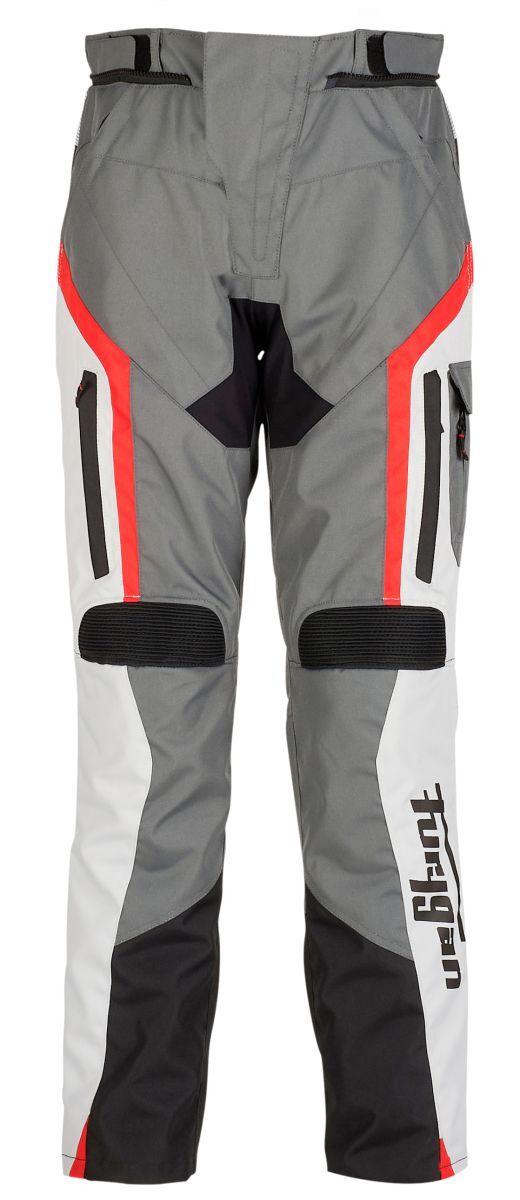 Pantalon Moto Furygan Apalaches Noir-Gris-Rouge -