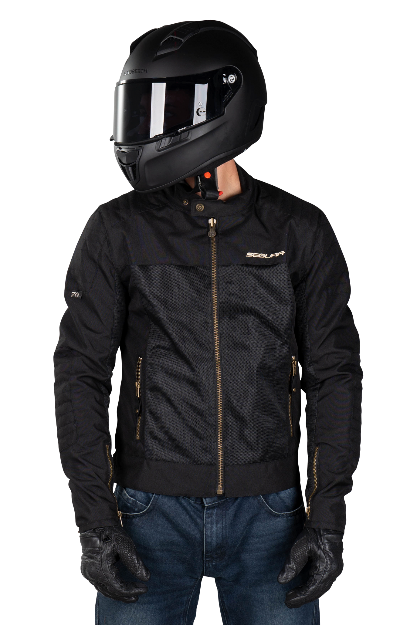 Blouson Moto Segura Oskar Noir -