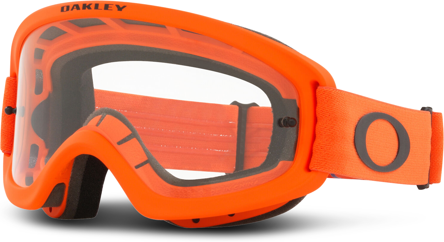 Masque Cross Enfant Oakley O-Frame® 2.0Pro XS Transparent Moto Orange -