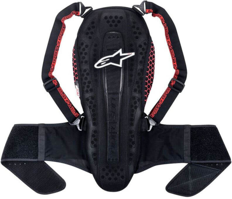 ALPINESTARS DORSALE NUCLEON KR-2 - M - ALPINESTARS DORSALE NUCLEON KR-2 - NOIR/ROUGE