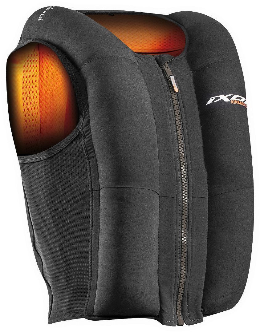 Ixon IX U03 Gilet airbag Noir Orange taille : M