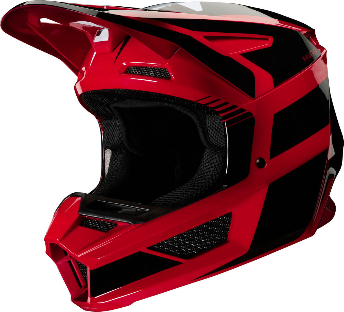 Fox V2 Hayl Casque Motocross pour les jeunes Rouge taille : S