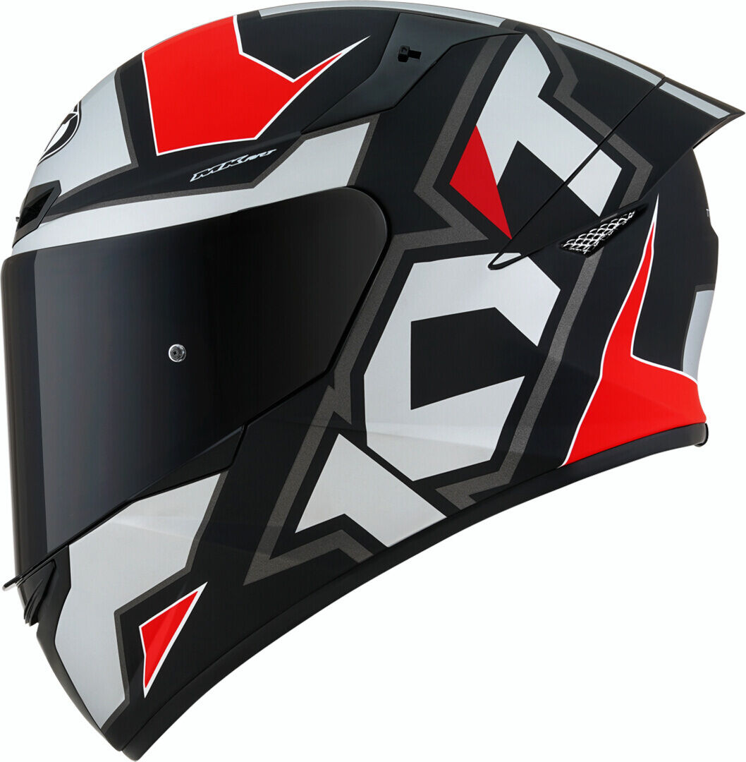 KYT TT Course Electron Casque Noir Rouge taille : S