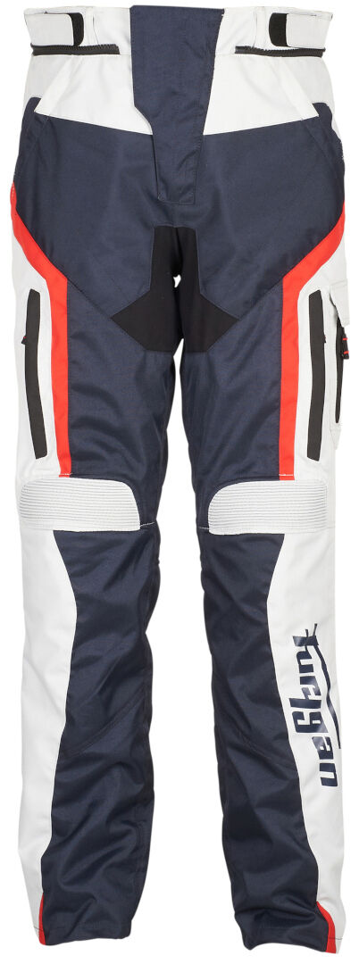 Furygan Apalaches Pantalon textile moto Blanc Rouge Bleu taille : M