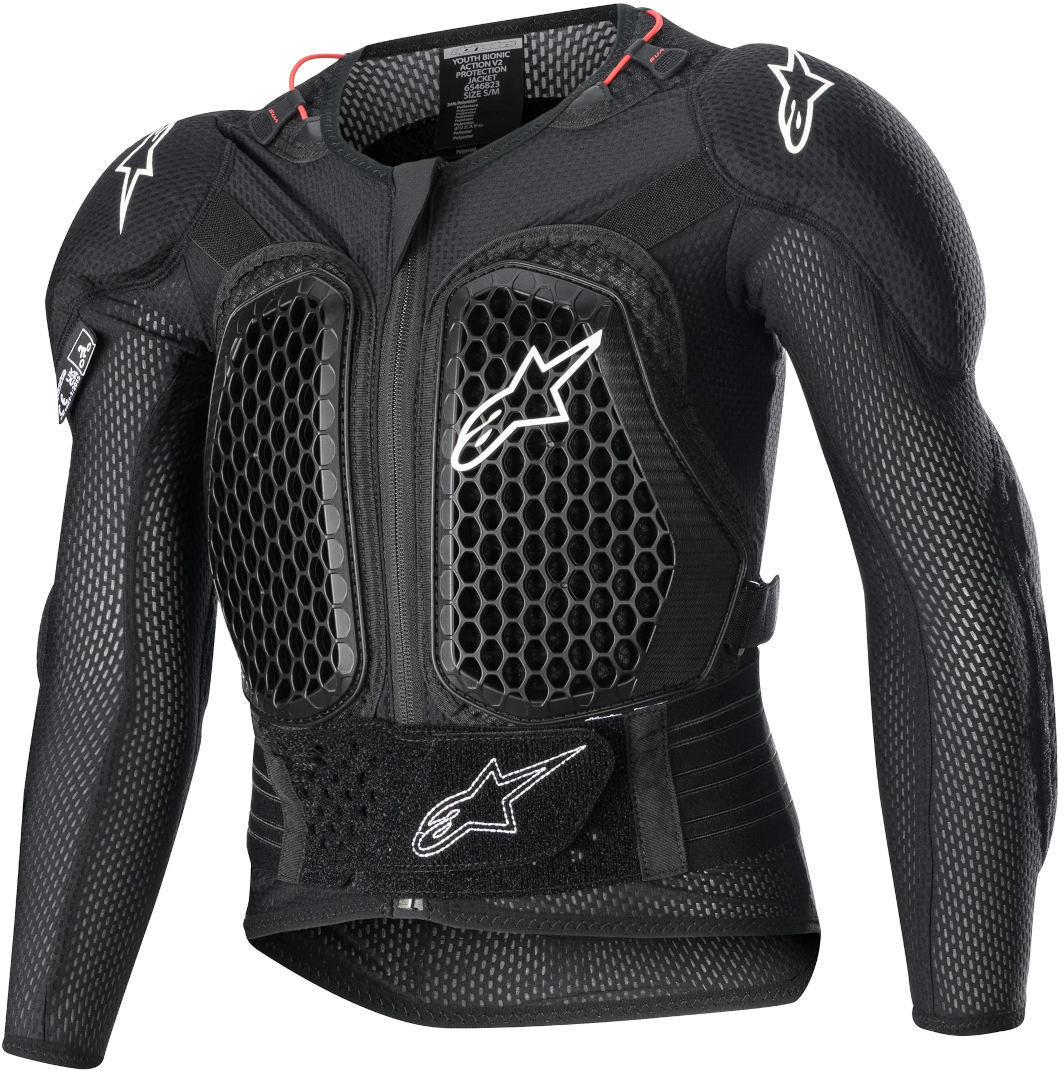 Alpinestars Bionic Action V2 Veste protectrice de la jeunesse Noir taille : S M