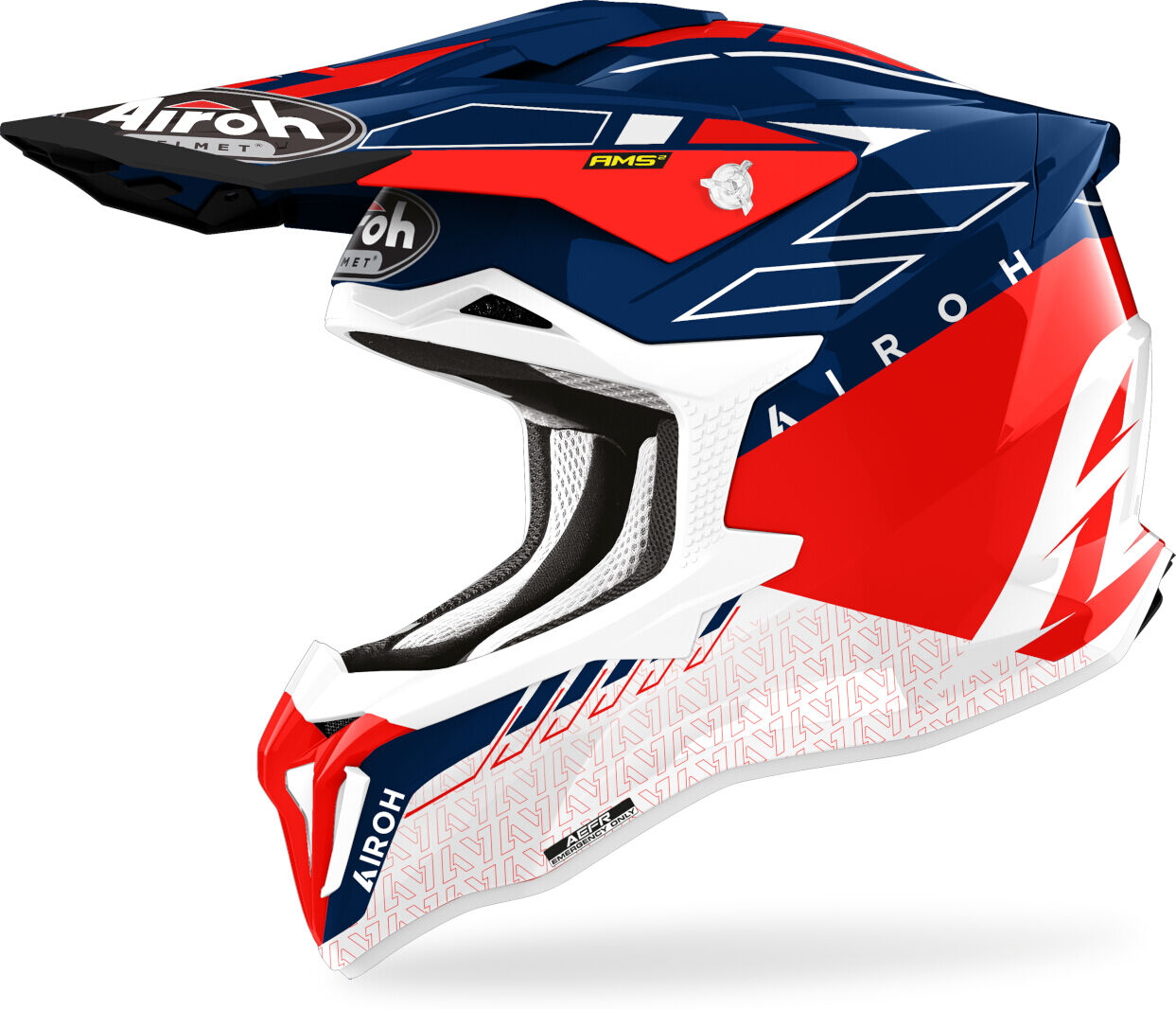 Airoh Strycker Skin Casque de motocross Rouge taille : XL