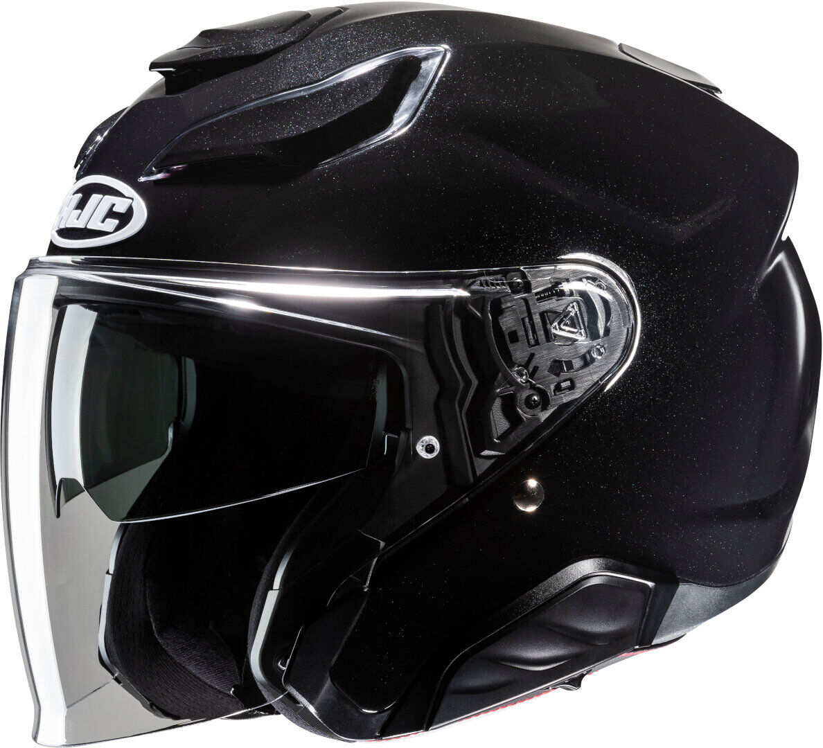 HJC F31 Solid Casque jet Noir taille : L