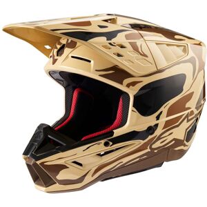 Casco Moto Cross Enduro Alpinestars S-M5 MINERAL 22.06 Marro taglia S