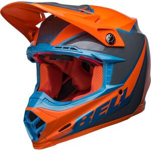 Casco Moto Cross Enduro Bell MOTO-9s FLEX SPRITE Arancio Gri taglia L