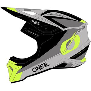 Casco Moto Cross Enduro Oneal 1SRS Helmet Multi Nero Giallo taglia 2XL