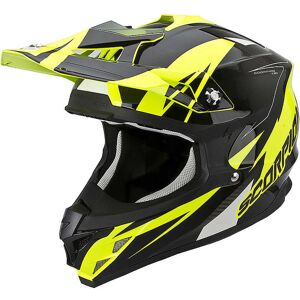 Casco Moto Cross Enduro Scorpion VX-15 Air Krush Giallo Fluo taglia 2X