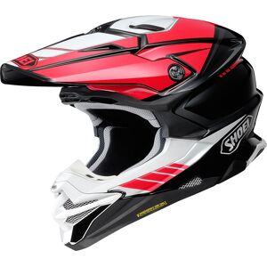 Casco Moto Cross Enduro Shoei VFX-WR 06 Jammer TC-1 Nero Ros taglia M