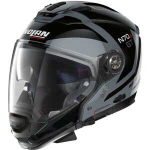 Casco Moto Crossover Nolan N70.2 GT GLARING N-Com 051 Slate taglia 2XL