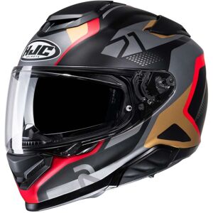 Casco Moto Integrale Hjc RPHA 71 HAPEL MC1SF Grigio Rosso Or taglia 2X