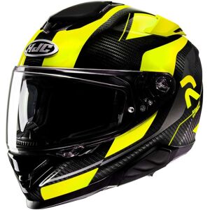 Casco Moto Integrale Hjc RPHA71 CARBON HAMIL MC3H Nero Giall taglia L