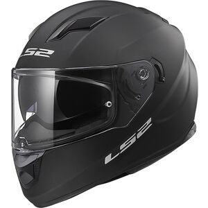 Casco Moto Integrale LS2 FF320 STREAM EVO Solid Nero Opaco taglia XL