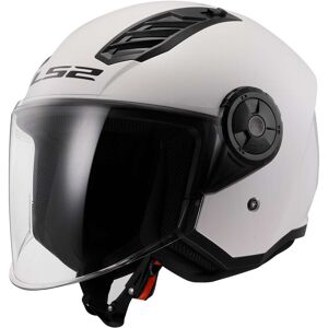 Casco Moto Jet Ls2 OF616 AIRFLOW 2 SOLID Bianco taglia 3XL