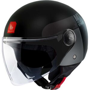 Casco Moto Jet Mt Helmets STREET S 22.06 Inboard D2 Grigio O taglia XX