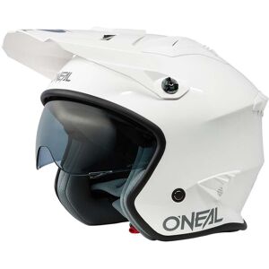 Casco Moto Jet Oneal VOLT Helmet SOLID Bianco taglia L