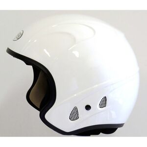 Casco Moto Jet Premier Free Evo Eko In Fibra Bianco Lucido taglia XS