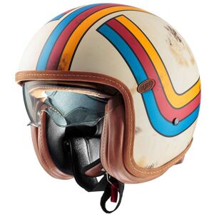 Casco Moto Jet Premier VINTAGE PLATINUM ED. EX 8 BM taglia XL