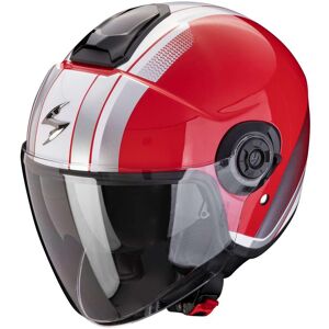 Casco Moto Jet Scorpion EXO-CITY II VEL Rosso Bianco taglia M