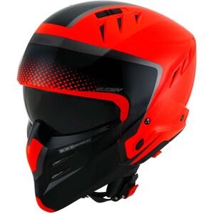 Casco Moto Jet Suomy ARMOR CREW Arancio Nero taglia M