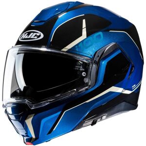 Casco Moto Modulare Hjc i100 LORIX MC2 Nero Blu taglia M