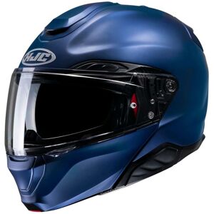 Casco Moto Modulare P/J Hjc RPHA 91 Semi Opaco Metal Blu taglia L