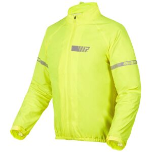 Giacca Moto Antipioggia Rebelhorn OCEAN Fluo Giallo taglia XS