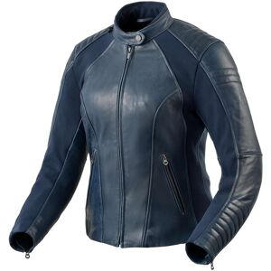 Giacca Moto in Pelle Rev'it CORAL Ladies Blu taglia 36