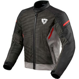 Giacca Moto Rev'it TORQUE 2 H2O Grigio Rosso taglia 2XL