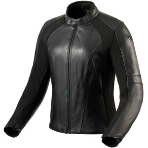 Giubbotto Moto Donna in Pelle Custom Rev'it MACI LADIES Nero taglia 34