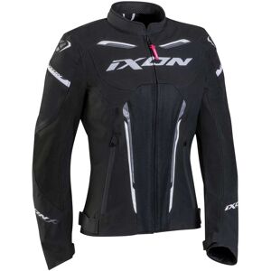 Giubbotto Moto Donna Ixon STRIKER AIR LADY Nero Antracite Bi taglia S