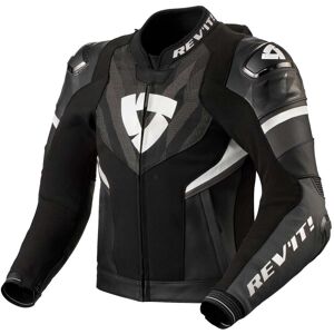 Giubbotto Moto Pelle Rev'it HYPERSPEED 2 PRO Nero Antracite taglia 52