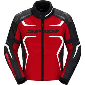 Giubbotto Moto Spidi RACE-EVO H2OUT Nero Rosso Bianco taglia 3XL