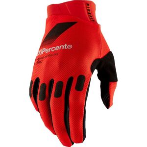 Guanti Moto Cross Enduro 100% RIDEFIT Red taglia XL