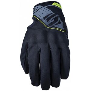 Guanti Moto Five RS WP Nero Giallo Fluo taglia S