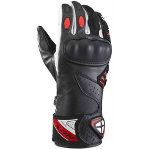 Guanti Moto Racing Ixon THUND Nero Rosso Bianco taglia M