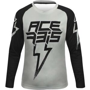 Acerbis Maglia da Motocross Enduro da Bambino J-KID BLIZZARD Grigio taglia M