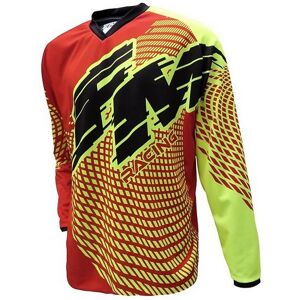 Maglia Moto Cross Enduro Fm racing X26 POWER 001 Rosso Giall taglia M