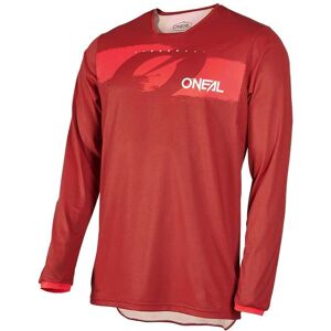 Maglia Moto Cross Enduro Mtb Oneal ELEMENT FR HYBRID Rossa taglia M