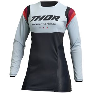 Maglia Moto Cross Enduro Thor JERSEY PULSE Donna Rev Bianco taglia L