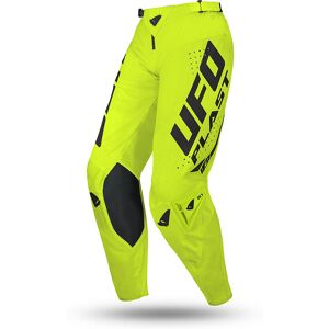 Pantaloni Moto Cross Enduro Ufo SLIM RADIAL Giallo Fluo taglia 46